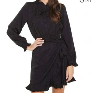 Lilly Pulitzer Abriana Black Long Sleeve Dress